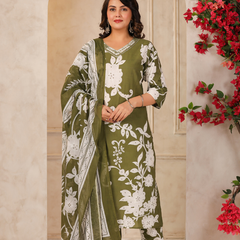A Soft Touch -Cotton Women's Kurta Set