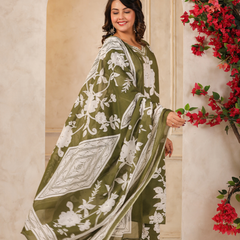 A Soft Touch -Cotton Women's Kurta Set