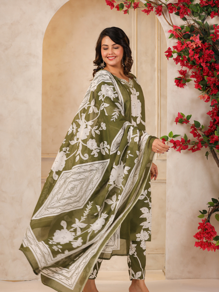 A Soft Touch -Cotton Women's Kurta Set