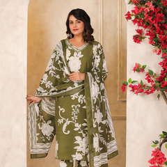 A Soft Touch -Cotton Women's Kurta Set