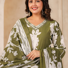 A Soft Touch -Cotton Women's Kurta Set