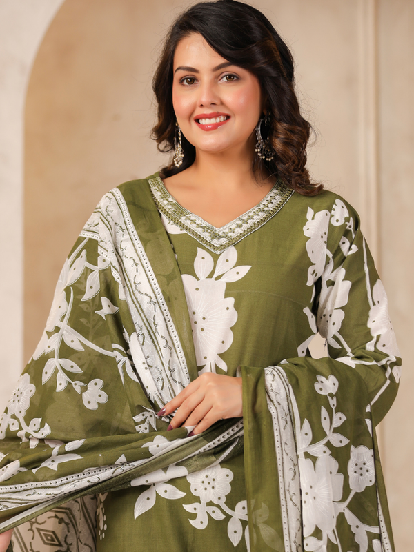 A Soft Touch -Cotton Women's Kurta Set