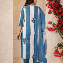 A Soft Touch -Cotton Women's Kurta Set