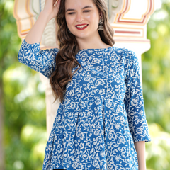 Casual Regular Sleeves Printed Women