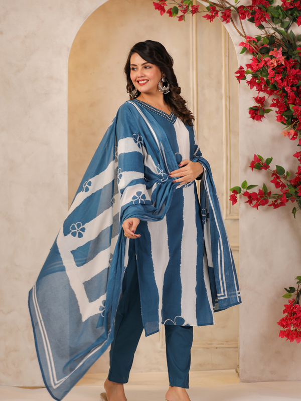 A Soft Touch -Cotton Women's Kurta Set