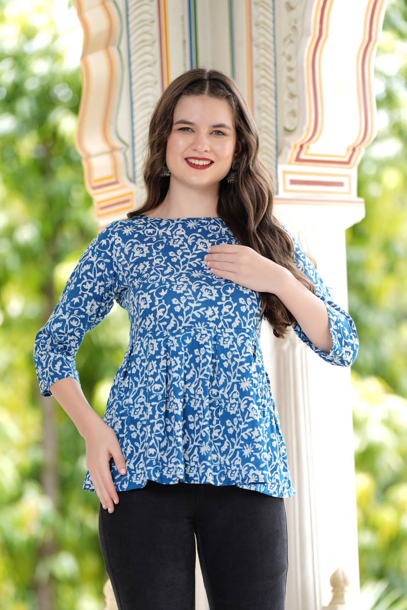 Casual Regular Sleeves Printed Women