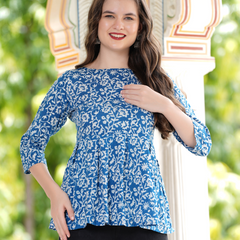 Casual Regular Sleeves Printed Women
