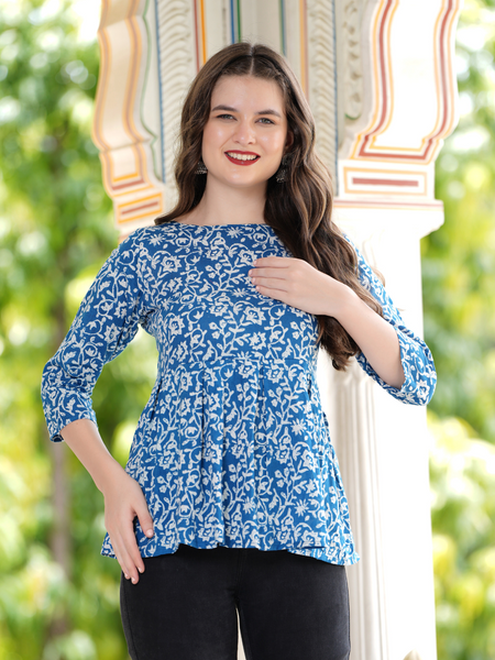 Casual Regular Sleeves Printed Women