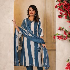 A Soft Touch -Cotton Women's Kurta Set