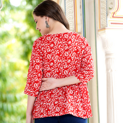 Casual Regular Sleeves Printed Women
