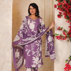 A Soft Touch -Cotton Women's Kurta Set