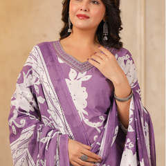 A Soft Touch -Cotton Women's Kurta Set
