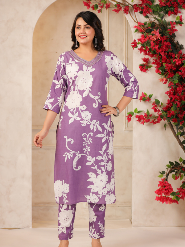 A Soft Touch -Cotton Women's Kurta Set