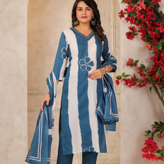 A Soft Touch -Cotton Women's Kurta Set