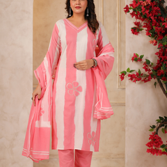 A Soft Touch -Cotton Women's Kurta Set