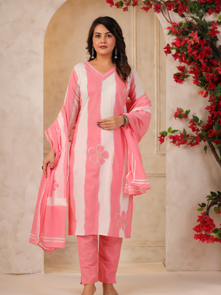 A Soft Touch -Cotton Women's Kurta Set