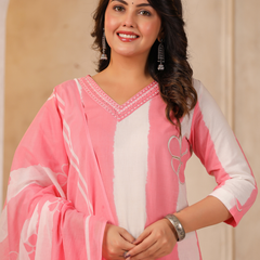 A Soft Touch -Cotton Women's Kurta Set