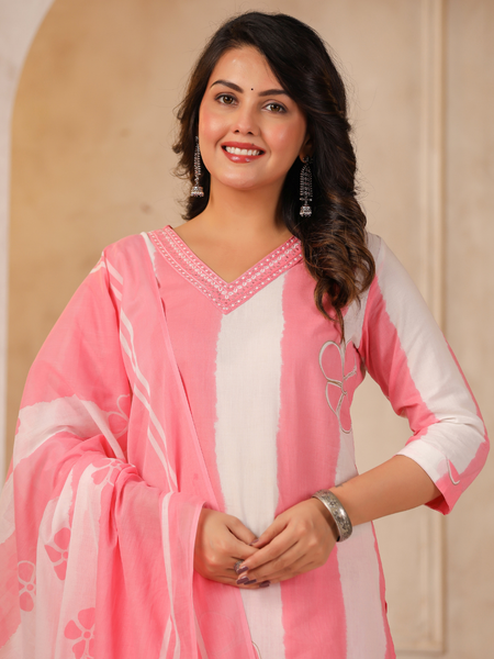 A Soft Touch -Cotton Women's Kurta Set