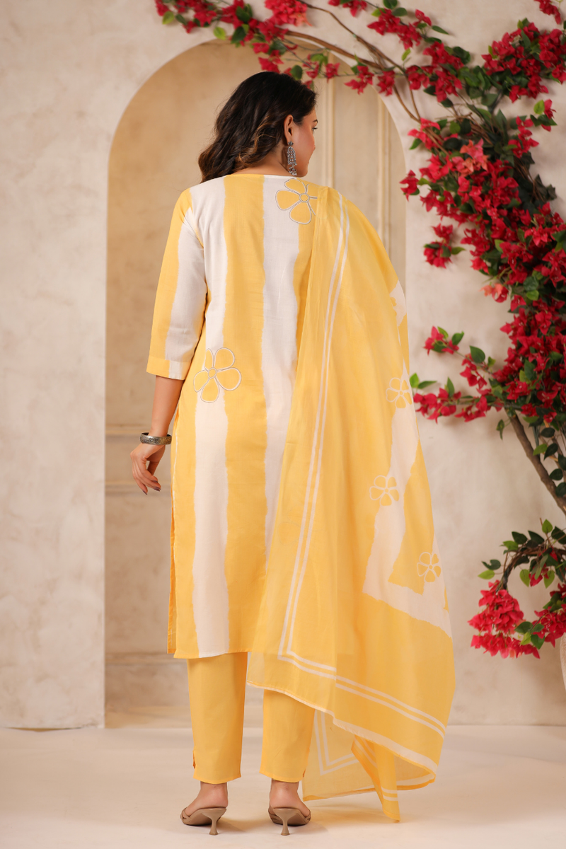 A Soft Touch -Cotton Women's Kurta Set