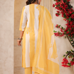 A Soft Touch -Cotton Women's Kurta Set