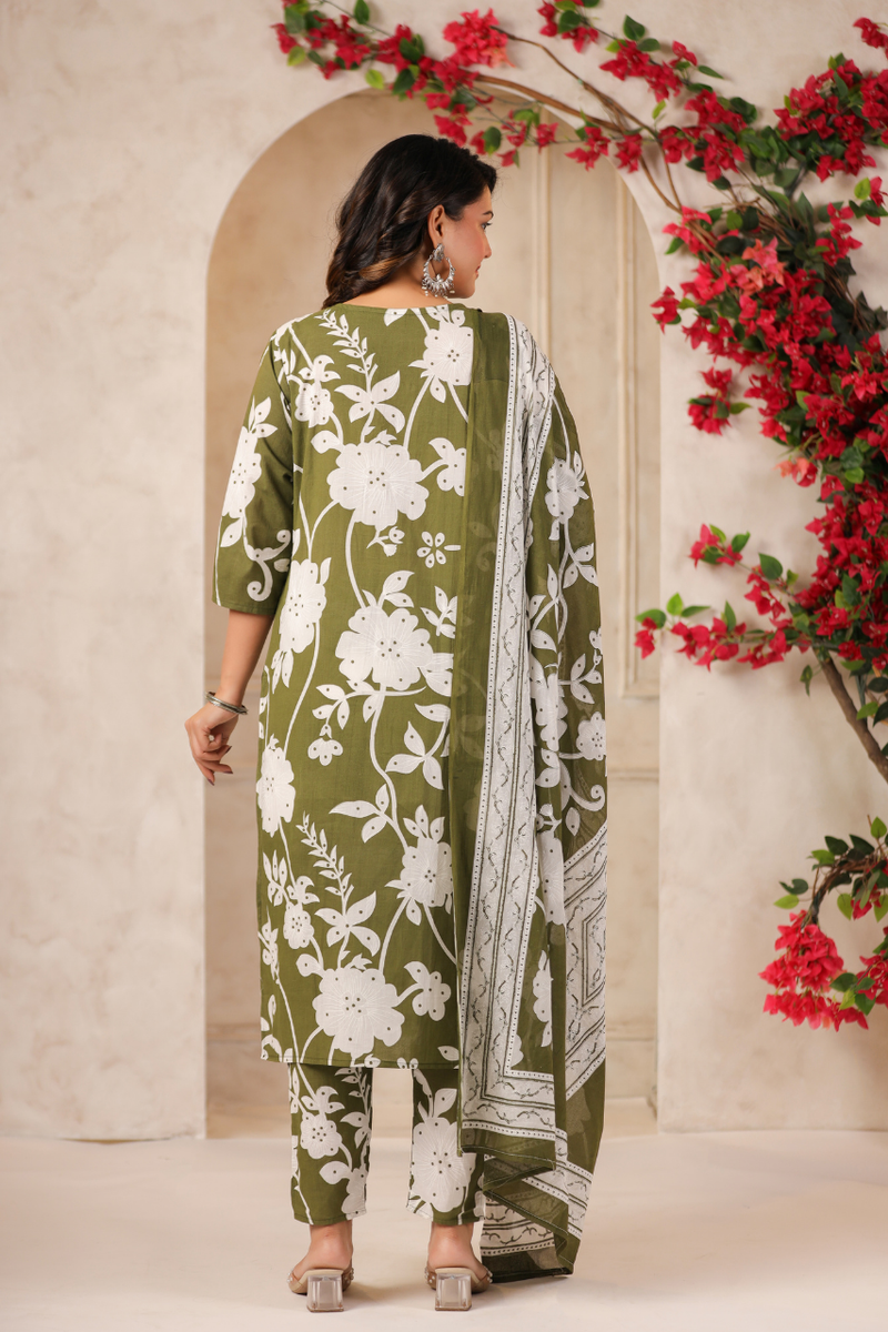 A Soft Touch -Cotton Women's Kurta Set