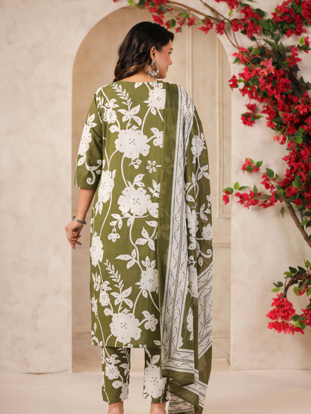 A Soft Touch -Cotton Women's Kurta Set