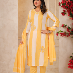 A Soft Touch -Cotton Women's Kurta Set
