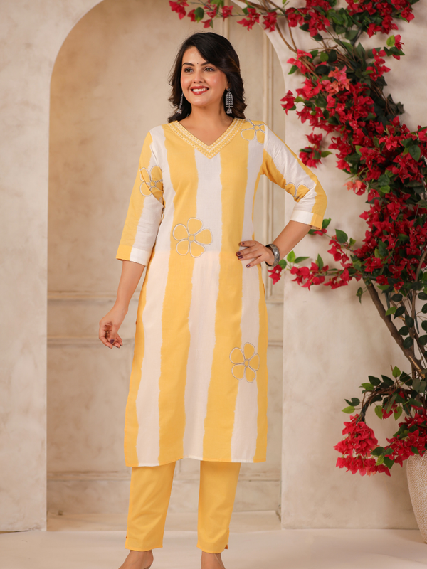 A Soft Touch -Cotton Women's Kurta Set