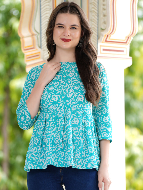 Casual Regular Sleeves Printed Women