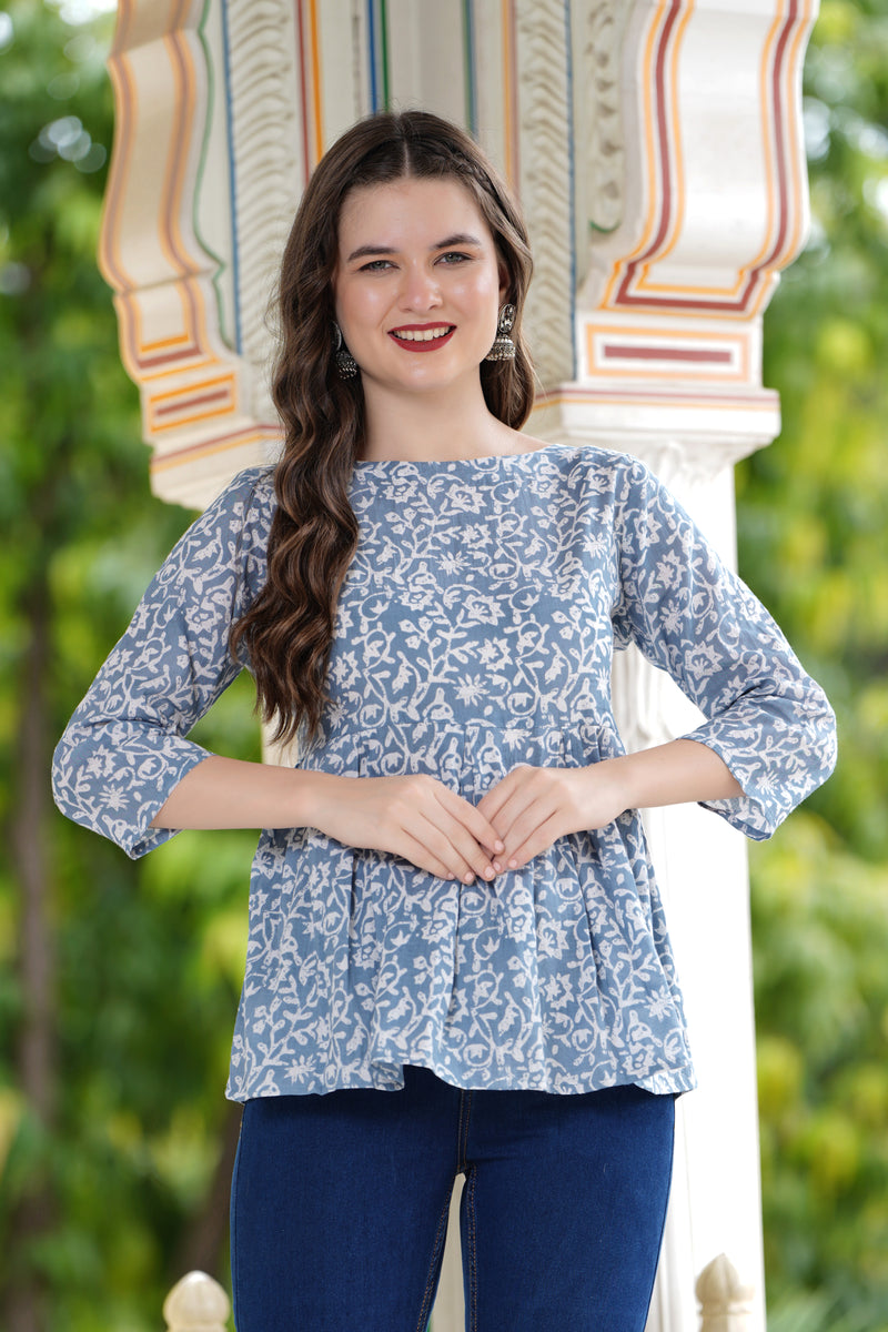 Casual Regular Sleeves Printed Women