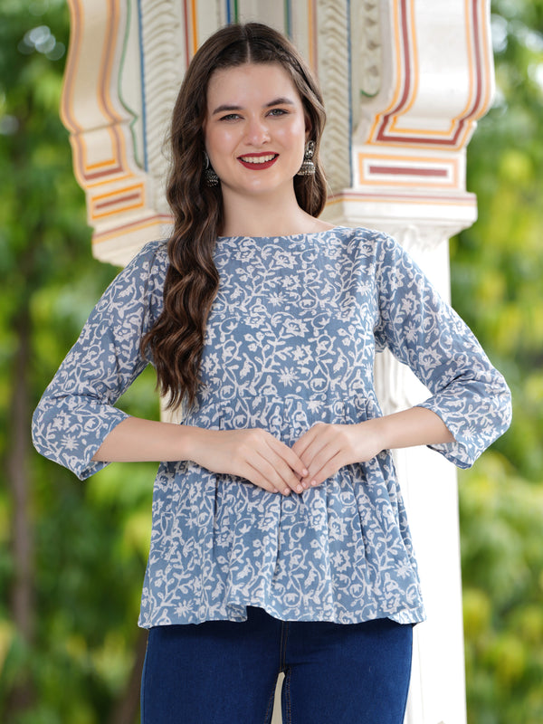 Casual Regular Sleeves Printed Women