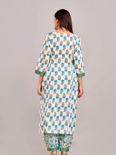 Women Rayon Kurta Pant Dupatta Set