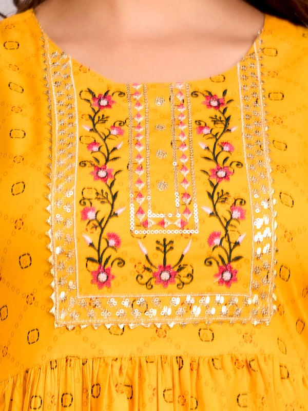 Floral Print Crepe Top