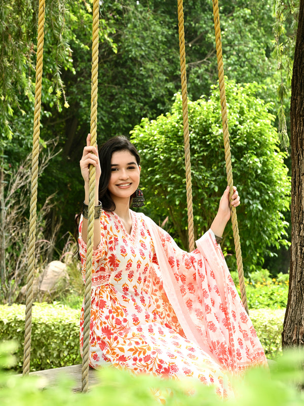 Women Pure Cotton Kurta Pant Set