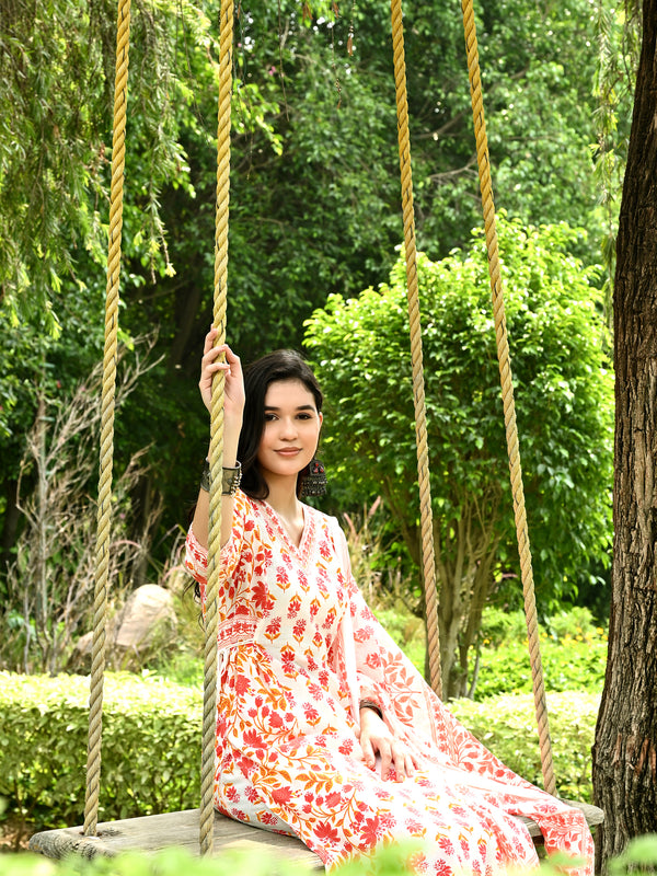 Women Pure Cotton Kurta Pant Set