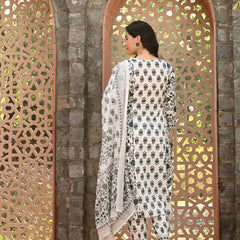 Grey Nyra Cut Suit Set