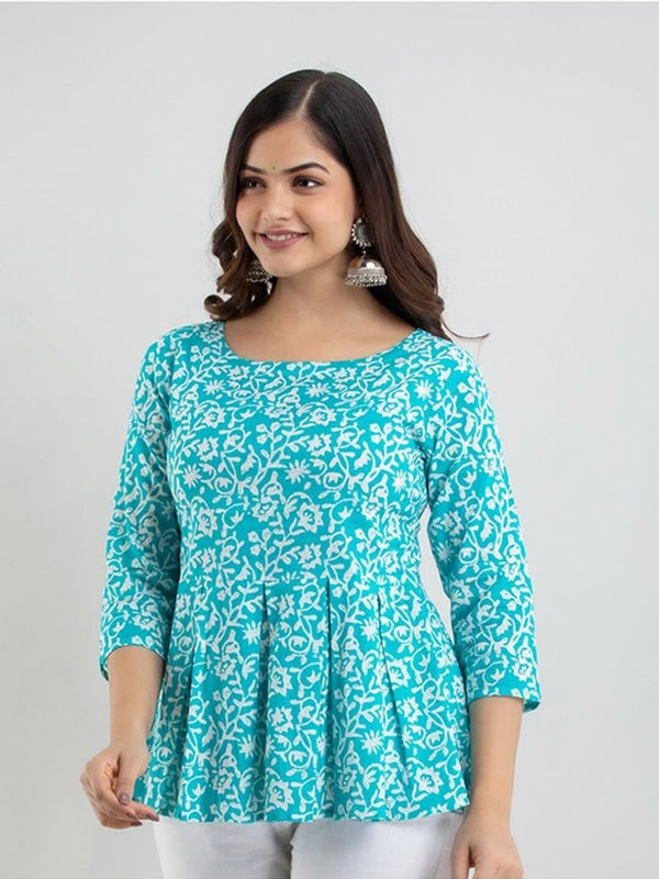 Casual Regular Sleeves Printed Women